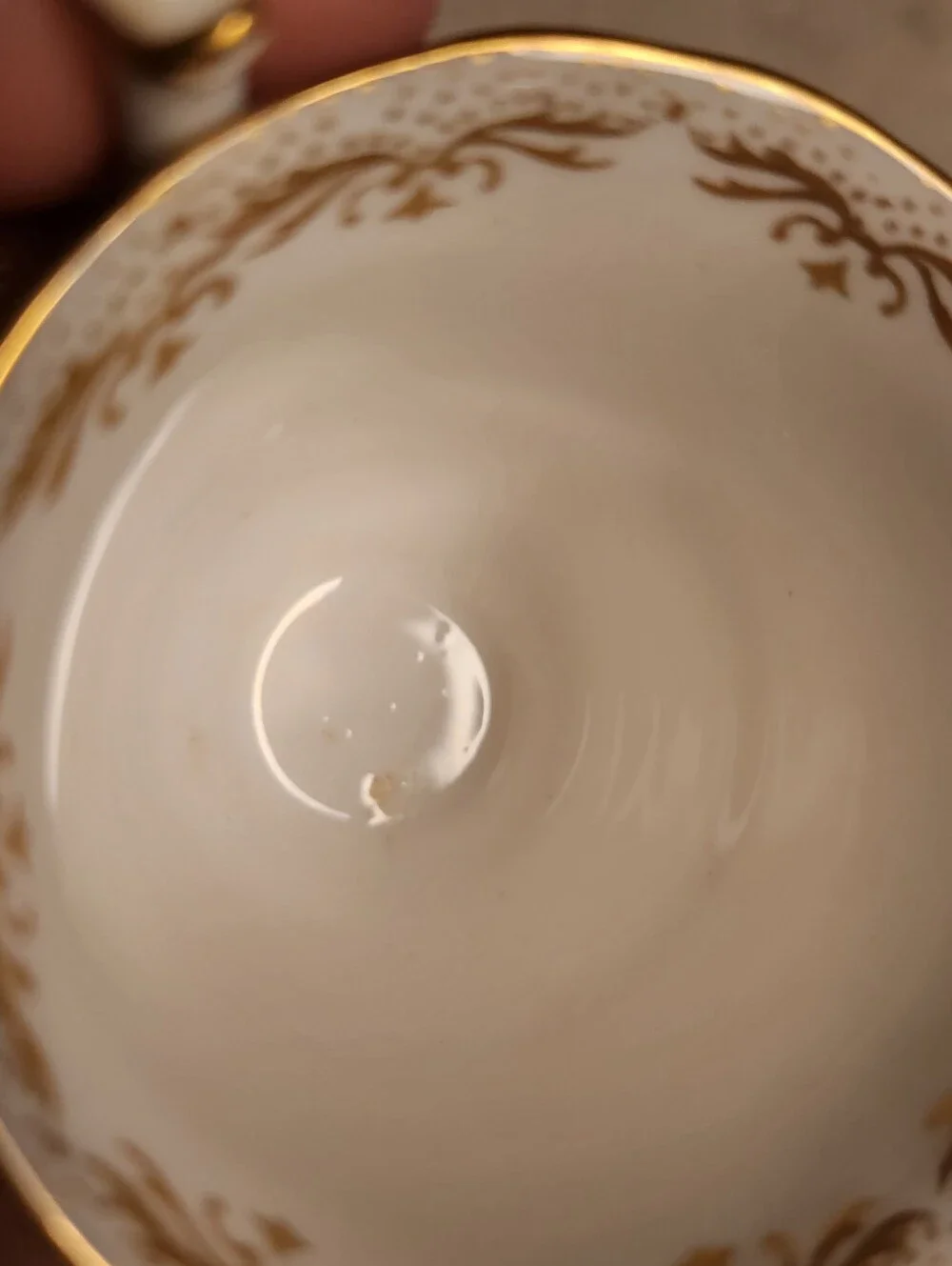 Rare Antique Wedgwood England Demitasse Cup Saucer Pattern X4854 Cobalt & Rose